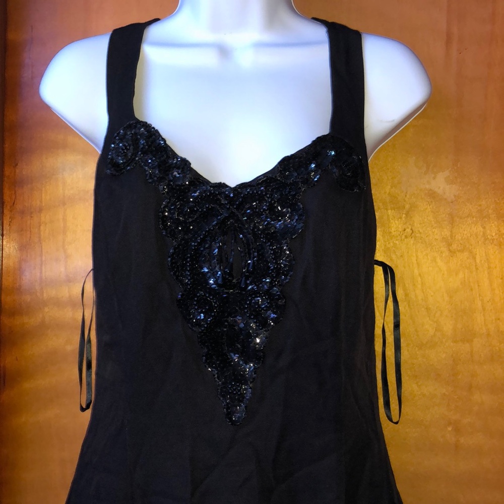 ✨Cinderella Like Black Detailed Jeweled Dress✨